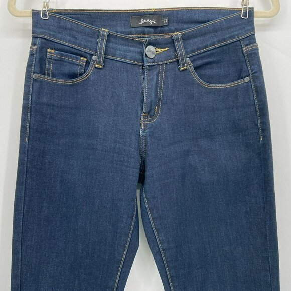 Jimmy's Sienna Dark Denim Skinny Jeans Womens 27 - Picture 2 of 8
